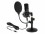 Delock Professional USB Condenser Microphone Set for Podcasting and Gaming