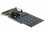 Delock PCI Express x8 / x16 Card to 4 x internal NVMe M.2 Key M