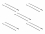 Delock Beaded Cable Tie reusable L 610 x W 6.5 mm black 10 pieces