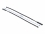 Delock Beaded Cable Tie reusable L 460 x W 6.5 mm black 10 pieces