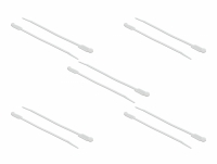 Delock Cable Tie with Label Tap L 270 x W 4.8 mm white 10 pieces