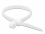 Delock Cable Tie with Fastening Eyelet L 300 x W 4.8 mm white 10 pieces