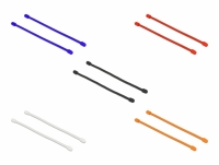 Delock Cable Ties flexible L 250 x W 4 mm assorted colors set 10 pieces