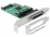 Delock PCI Express Card to 4 x Serial RS-232 with voltage supply