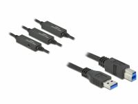 Delock Aktives USB 3.2 Gen 1 Kabel USB Typ-A zu USB Typ-B 15 m