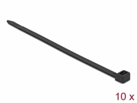 Delock Cable Ties L 760 x W 8.8 mm 10 pieces black