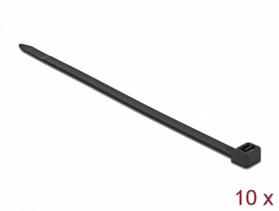 Delock Cable Ties L 720 x W 8.8 mm 10 pieces black