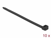 Delock Cable Ties L 550 x W 8.8 mm 10 pieces black