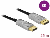 Delock Active Optical Cable DisplayPort 1.4 8K 25 m