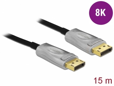 Delock Active Optical Cable DisplayPort 1.4 8K 15 m