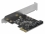 Delock 2 port SATA PCI Express Card - Low Profile Form Factor