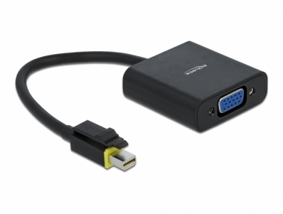 Delock Mini DisplayPort 1.2 to VGA adapter with latch passive