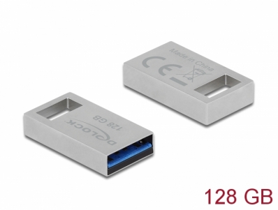 Delock USB 3.2 Gen 1 Memory Stick 128 GB - Metal Housing