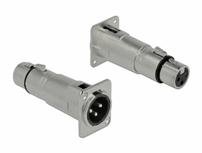 Delock D-Type Module XLR plug to XLR jack