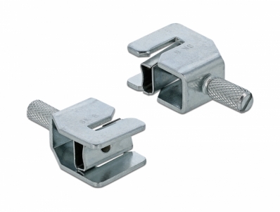 Delock Shield Clamp for Busbar - Cable diameter 3 - 8 mm