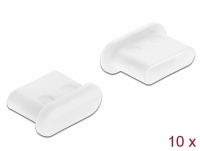 Delock Dust Cover for USB Type-C™ female without grip 10 pieces white