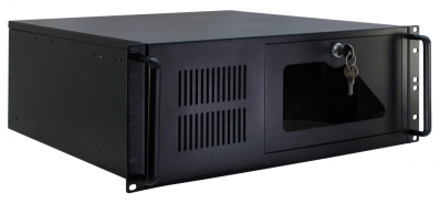 VALUE 19" Industrial Rack-Mount Server Chassis STD, black