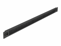 Delock 19″ Cable Management Brush Strip tool free 1U black