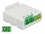 Delock Optical Fiber Connection Box for DIN Rail 4 x SC Simplex or LC Duplex
