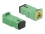 Delock Coupler with laser protection flip SC Simplex female to SC Simplex female 4 pieces