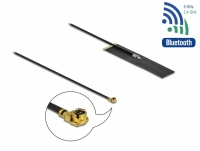 Delock Dualband WLAN ac/ax/a/b/g/n Antenna MHF® I plug 1.7 - 4.7 dBi PIFA FCP omnidirectional