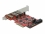 Delock PCI Express x4 Card to 1 x external USB Type-C™ female + 2 x external USB Type-A female SuperSpeed USB 10 Gbps (USB 3.2 G