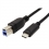 ROLINE USB 3.0 Cable, C - B, M/M, black, 1.8 m