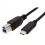 ROLINE USB 3.0 Cable, C - B, M/M, black, 3.0 m