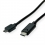 ROLINE USB 2.0 Cable, C - Micro B (reversible), M/M, 4.5 m