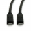 ROLINE USB 3.1 Cable, PD (Power Delivery) 20V5A, with Emark, C-C, M/M, black, 0.