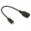 ROLINE USB 3.1 Type C cable, C-A, M/F, OTG, black, 0.15 m