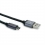 ROLINE USB 2.0 Cable, C - A, M/M, black, 0.8 m