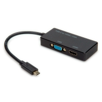 VALUE Type C - HDMI/VGA Adapter, M/F