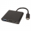 VALUE Type C - HDMI Adapter, M/F, 1x USB 3.2 Gen 1 A F, 1x Type C (Power Deliver