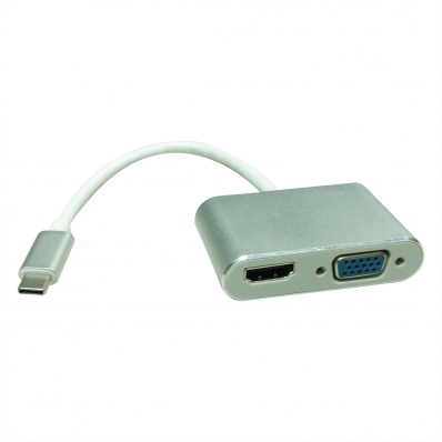 ROLINE Type C - HDMI/VGA Adapter, M/F