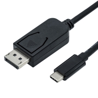 ROLINE Type C - DisplayPort Cable, M/M, 1 m