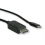 ROLINE Type C - DisplayPort Cable, M/M, 1 m