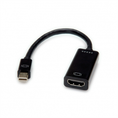 VALUE Cableadapter, v1.2, MiniDP M - HDMI F