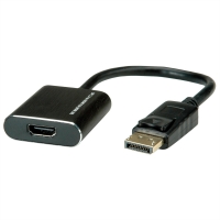 ROLINE DisplayPort-HDMI Adapter, 4K@60Hz, DP v1.4, DP M - HDMI F