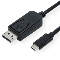VALUE Type C - DisplayPort Cable, M/M, 1 m