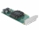 Delock PCI Express x8 Card to 2 x internal SFF-8643 NVMe - Low Profile Form Factor