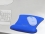 Delock Ergonomic Mouse pad with Wrist Rest blue 255 x 207 mm