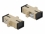 Delock Optical Fiber Coupler SC Simplex female to SC Simplex female Multi-mode 4 pieces beige