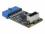 Delock USB 3.2 Gen 1 Adapter Pin Header female to internal Key A female