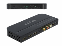 Delock HDMI Switch 3 x HDMI in to 1 x HDMI out 4K 60 Hz with Audio Extractor