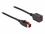 Delock PoweredUSB extension cable 24 V 5 m