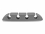 Delock Cable Holder with 4 feed-throughs trapezoid Set 4 pieces