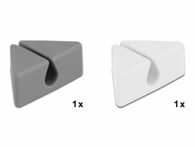 Delock Cable Holder triangle Set 2 pieces