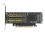 Delock PCI Express x16 Card to 1 x M.2 Key B + 1 x NVMe M.2 Key M + 1 x mSATA - Low Profile Form Factor