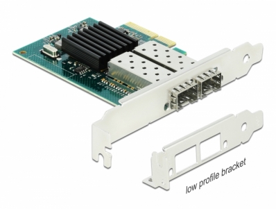 Delock PCI Express x4 Card to 2 x SFP slot Gigabit LAN